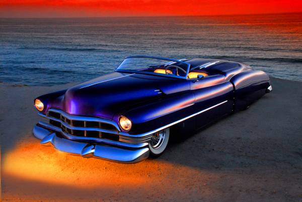 Rick Dore made this 1950 Cadillac