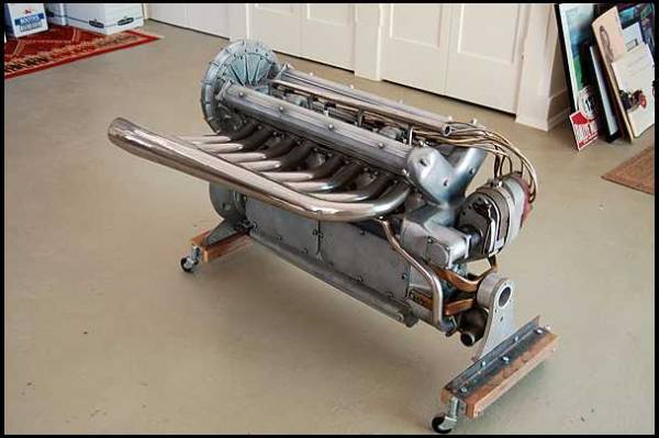 Miller 91 Supercharged Engine